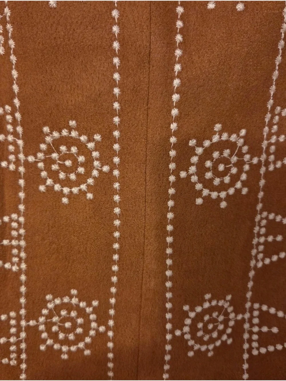 Brown Studded Faux-Suede Mini Skirt - Women